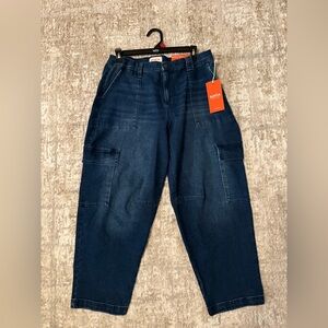 Sofia by Sofia Vergara High Rise Ankle Barrel Jeans size 10-NWT